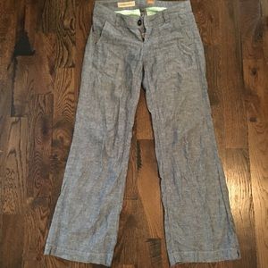 Wide leg Anthropologie pants